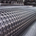 PP biaxial plastic geogrid 30KN pavement reinforcement