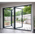 Custom aluminum glass sliding folding doors