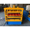 Three Sheet Making Glazed Tile Roll Forming Machine