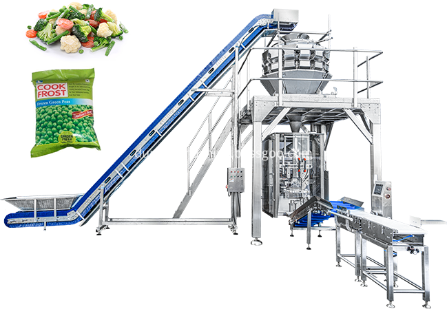 Frozen Food Packing Machine Png