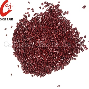 Deep Red Masterbatch Granules