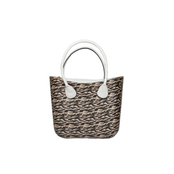 Leopard print sexy lady EVA beach handbags