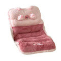 Computer chair plush piglet pink seat cushion