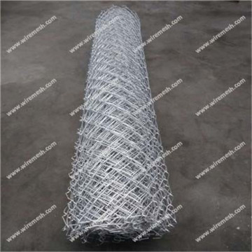 Chain link fence made of Aluminum clad steel