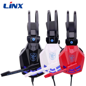 LED Light Gaming Headset Headphones for Computer