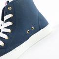 Chaussures en toile bleu royal