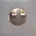 Gold Frame Metal Mirror MDF Mirror Bedroom Mirror