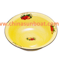 Sunboat Thick Enamel Washbasin Rice Dish Washing Wash Classic Retro Enamel Basin