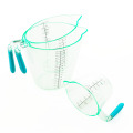 3PCS Nesting Stackable Plastic Measuring Cups With Spout