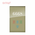 ACTOP new door metal plate