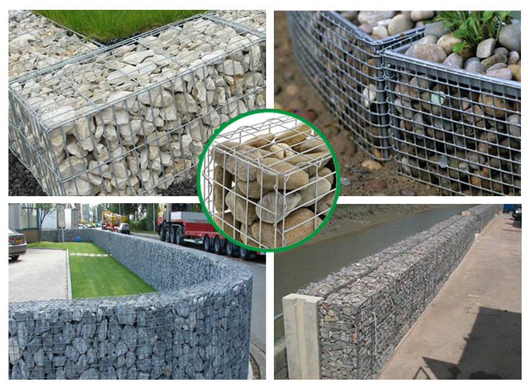 Welded gabion application