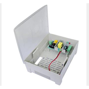 Plastic Box Power Supply 12V3A For CCTV Camera