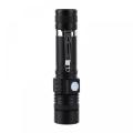 Small Zoom LED Flashlight with USB harging