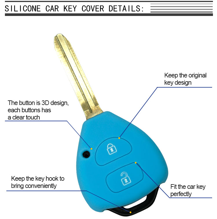 Toyota Car Key Fob Case