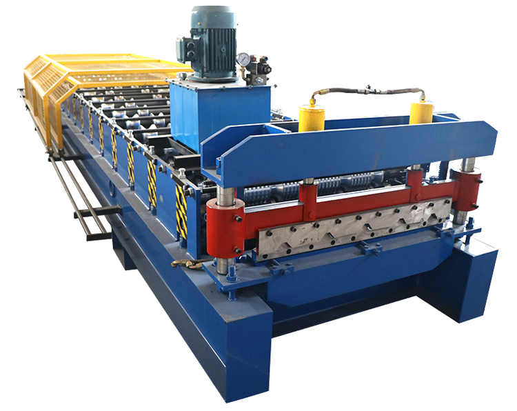 trapezoidal roof sheet machine