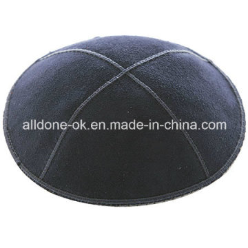 Soft Suede Kippot Four Panels Skull Cap Kippot Yarmulka Judaism