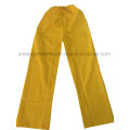 PVC / Polyester PVC wasserdichte Outdoor Workwear Bekleidung Regenmantel Rainsuit (RWB03)