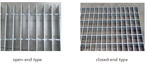 Open End Galvanzied Steel Grating