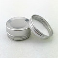 30ml Food Grade Aluminium Jar Natürliches Glas