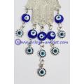 Lucky Hamsa Hand Wall Hanging Home Blessing Evil Eye