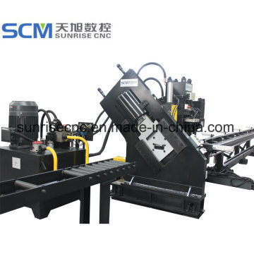 Flat Bar Channels Punching Marking Shearing Machine