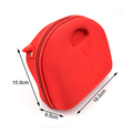 Portable Plastic Storage First Aid Kit Hard Red EVA Case with rubber handles