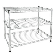 Small 3 Tiers Kitchen Wire Shelving For Home