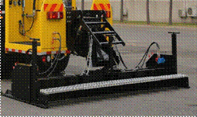 Modified Asphalt Paver Truck