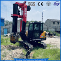 crawler type  DR-60 drilling rig small