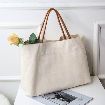 Custom Blank Cotton Canvas Shopping Tote Bag