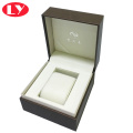 PU leather watch box with pillow inlay