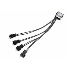 4pin IDE Molex para 3pin Cooling Cooler Fan Power Cable