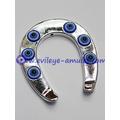 Blue evil eye Horseshoe pendant acrylic accessories