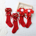 Christmas Cotton Baby and Kids Knee High Socks