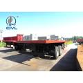 Tri Axle Mechnical Suspension 20ft Flatbed Trailer