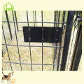 Black wire welded square tube dog kennel cage