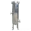 Stainless steel security filter for water treatment