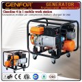 GF10-Gawa essence 4 en 1 machine pour chargeur de batterie, soudeur, générateur, compresseur d&#39;air.