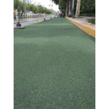 Green permeable concrete floor