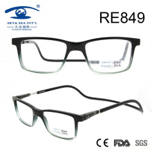 2017 Gradient Fashion Plastic Magnetic Reading Glasses (RE849)