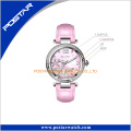 Starfish Pattern Mop Shell Dial Rose Stones Lady Montre à poignet