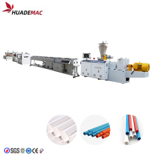 Double out PVC plastic pipe making machine