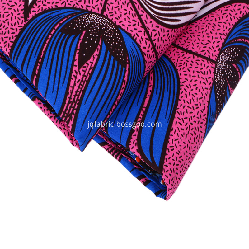 2018 African Fabric Polyester Wax Prints Fabric 