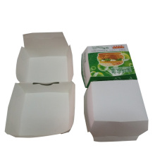 Caja de papel de grado alimentario para Hamhurger Packing