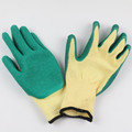 Защитные перчатки с защитным покрытием из латекса высокого качества Polycotton Liner