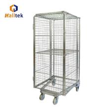 Logistik Industrial Warehouse Folding Roll Trolley