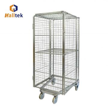 Logistics Industrial Warehouse Folding Roll Trolley