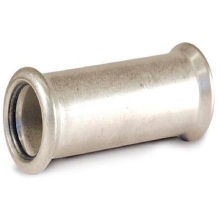 108*108 En 316L Pipe Fittings Sleeve Coupling Press