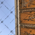 Écrans de confidentialité de clôture en aluminium en métal Panneau décoratif