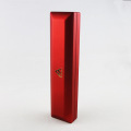 Lacquered Red Plastic Bracelet Box with LED Light